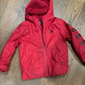 Jordan Kids Red Raincoat